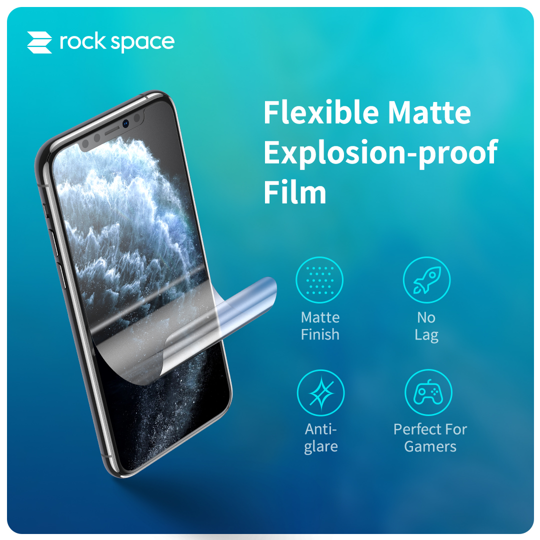 Matte Anti Fingerprint Back Film Support All Models | Flat & Curved Screen (Back)