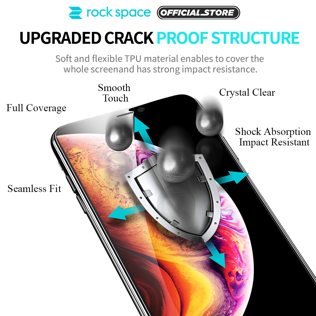 REGO Communication Sdn Bhd - Rock Space | HD Clear Back Film Support All Models | Flat & Curved Screen (Back)