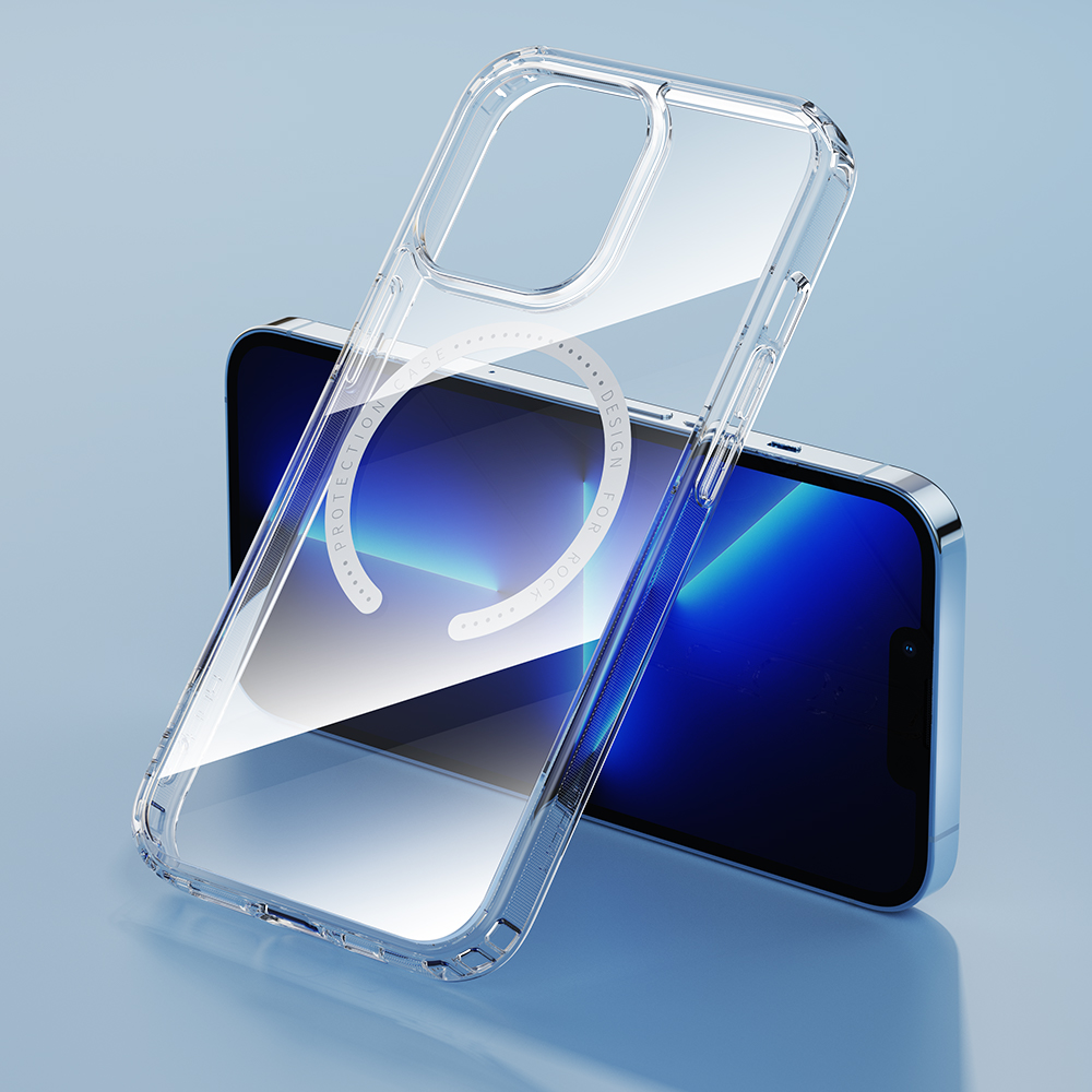 REGO Communication Sdn Bhd - Rock Space | Apple iPhone 13/iPhone 13 Pro/iPhone 13 Pro/iPhone 13 Pro Max ROCK Magnet Pure Series Case