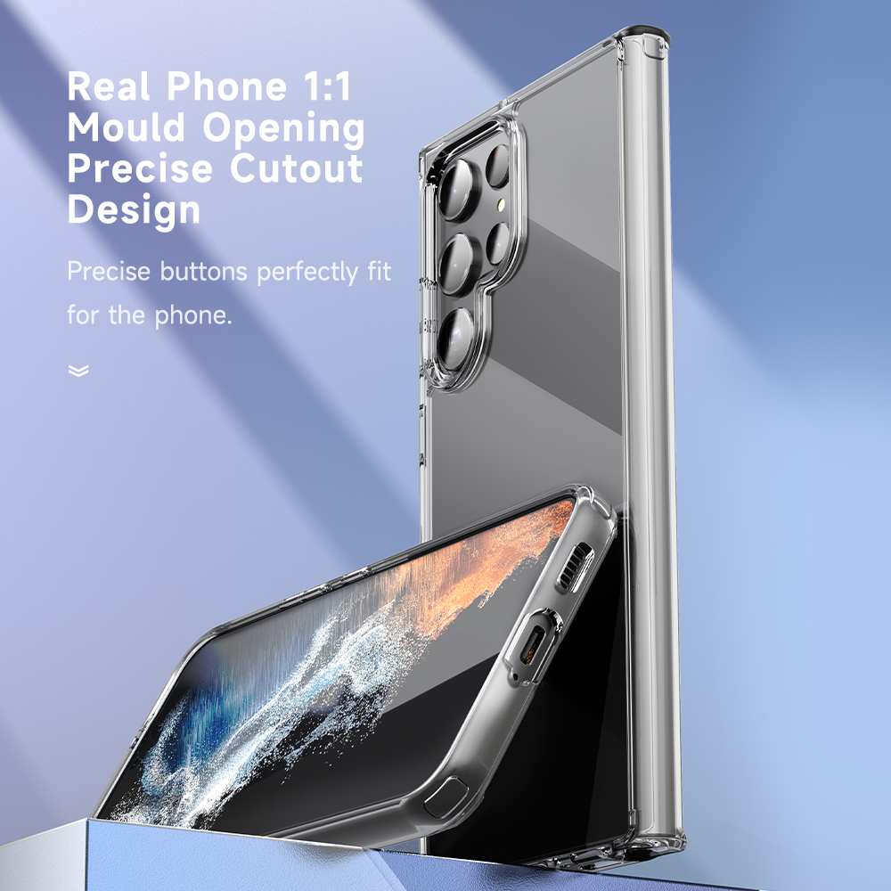 REGO Communication Sdn Bhd - Rock Space | Samsung Galaxy S22/Galaxy S22+/Galaxy S22 Ultra ROCK Crystal Transparent Protection Case