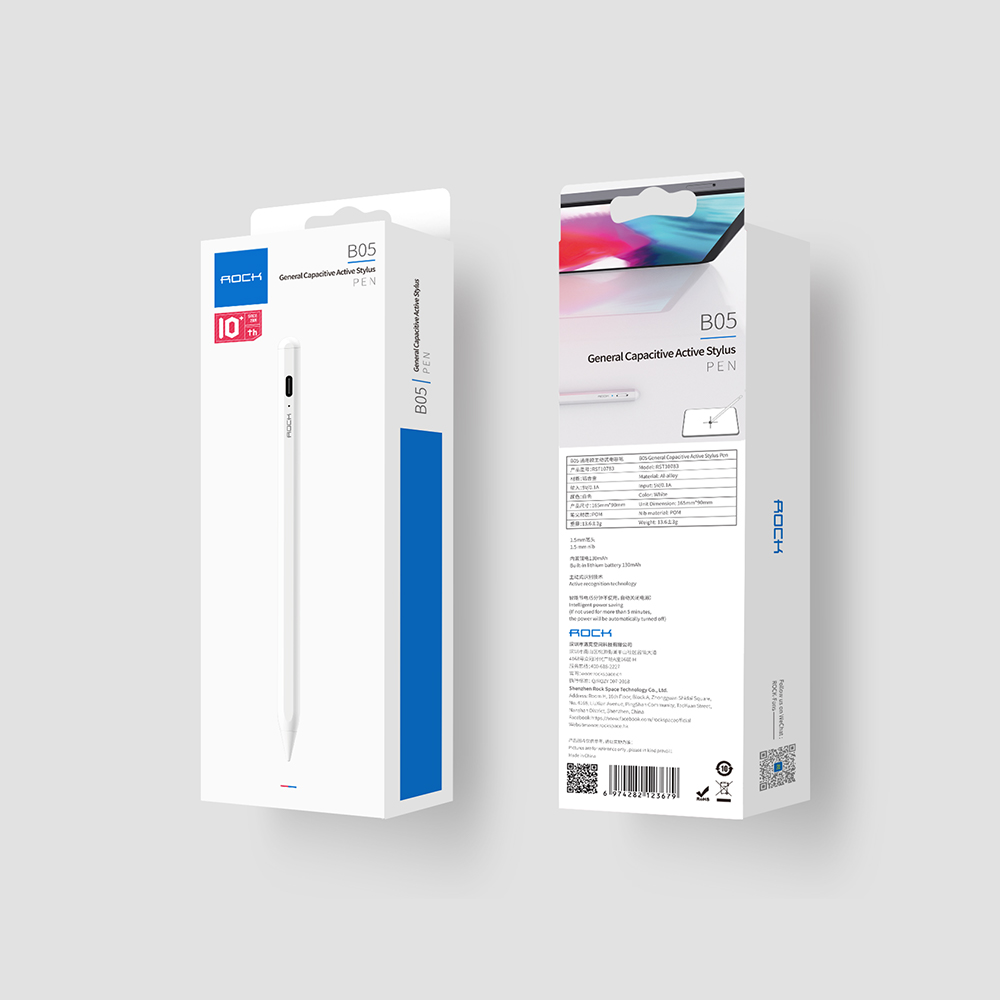 REGO Communication Sdn Bhd - Rock Space | ROCK B05 General Capacity Active Stylus Pen