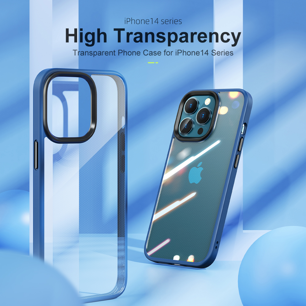 iPhone 14/iPhone 14 Plus/iPhone 14 Pro/iPhone 14 Pro Max ROCK Guard Transparent Protection Case