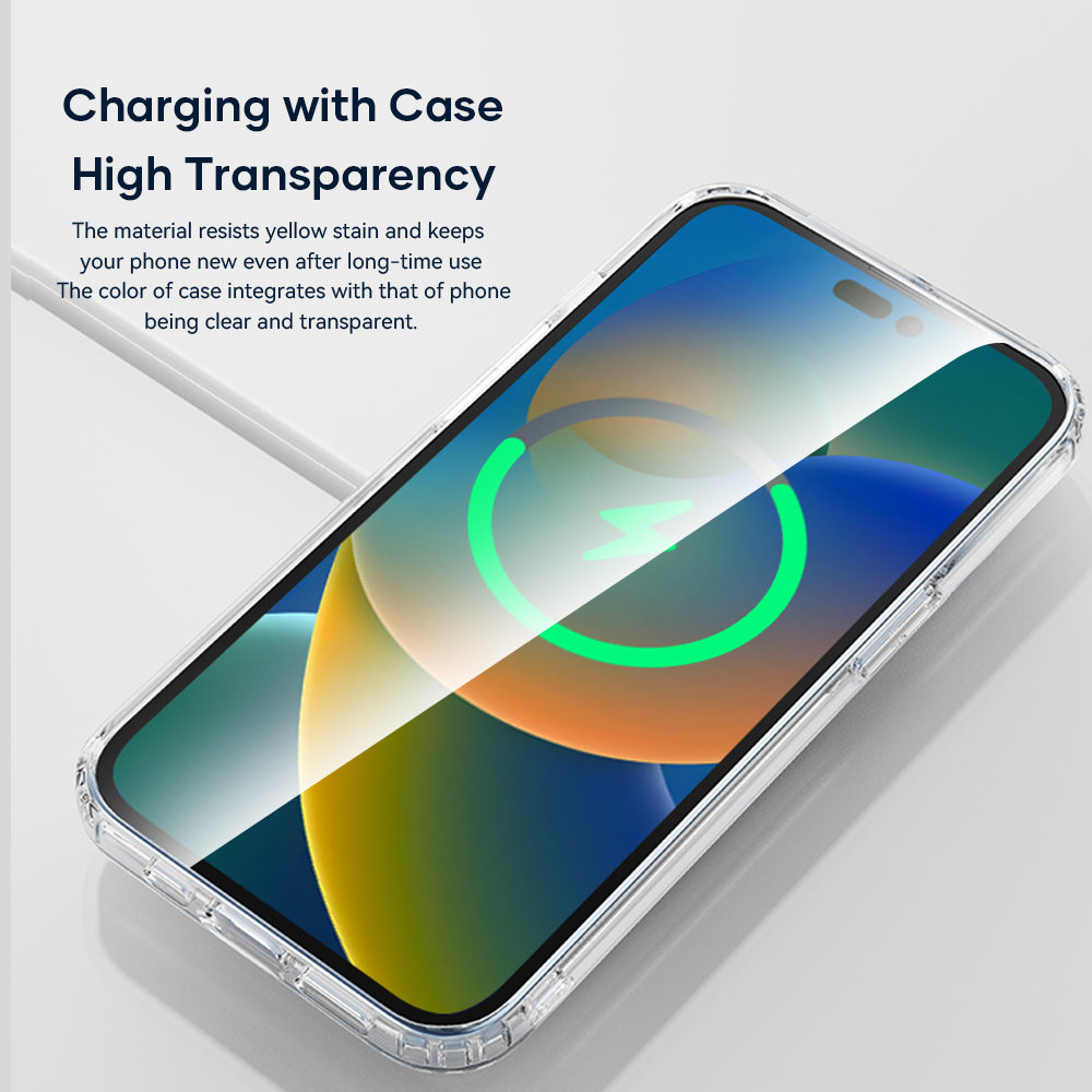 REGO Communication Sdn Bhd - Rock Space | iPhone 14/iPhone 14 Plus/iPhone 14 Pro/iPhone 14 Pro Max ROCK Pure Magnetic Protection Case