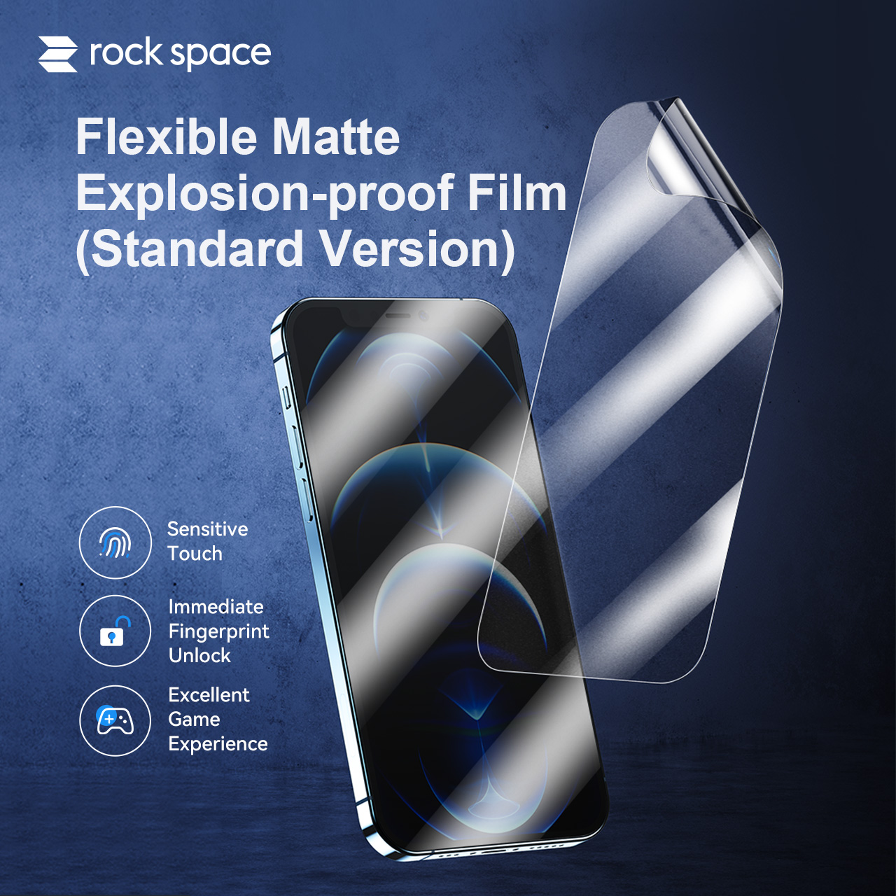 Matte Anti Fingerprint Screen Protector Support All Models | Flat & Curved Screen (Front)