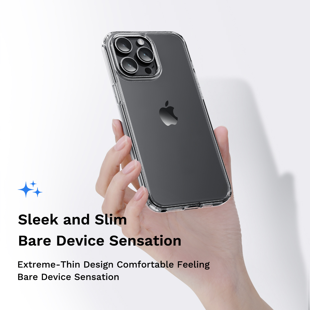 REGO Communication Sdn Bhd - Rock Space | iPhone 15/iPhone 15 Plus/iPhone 15 Pro/iPhone 15 Pro Max ROCK Pure series Protection Case