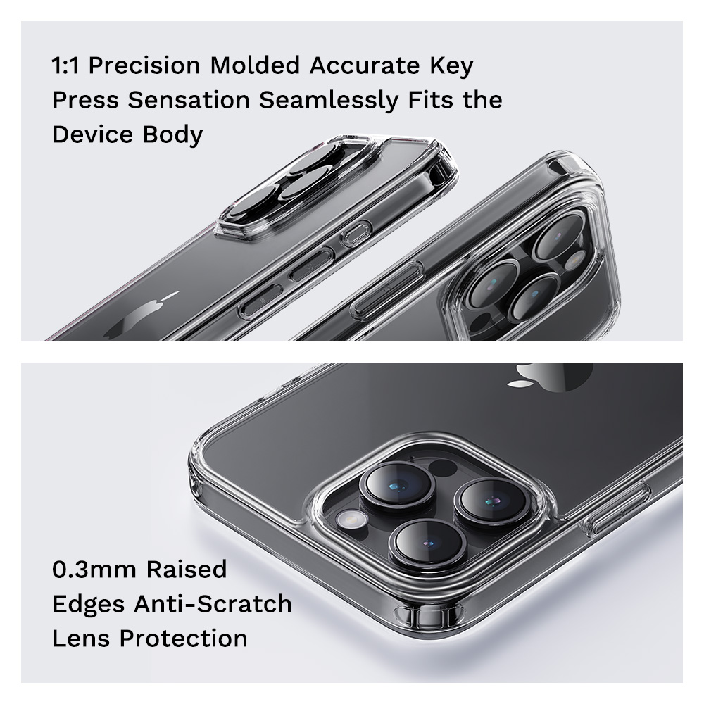 REGO Communication Sdn Bhd - Rock Space | iPhone 15/iPhone 15 Plus/iPhone 15 Pro/iPhone 15 Pro Max ROCK Pure series Protection Case