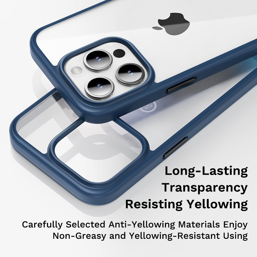 REGO Communication Sdn Bhd - Rock Space | ROCK iPhone 15 & iPhone 15 Plus Guard Transparent Anti Drop Case