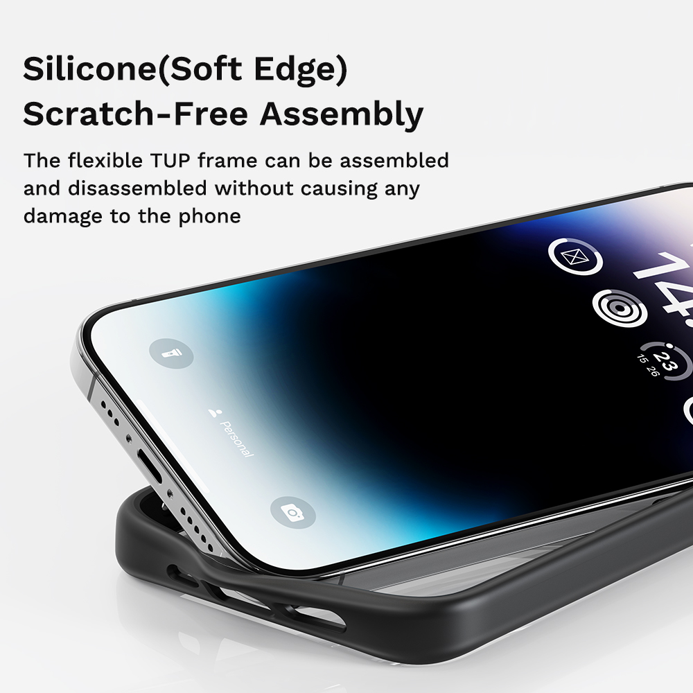 REGO Communication Sdn Bhd - Rock Space | ROCK iPhone 15 Pro & iPhone 15 Pro Max Guard Transparent Anti Drop Case