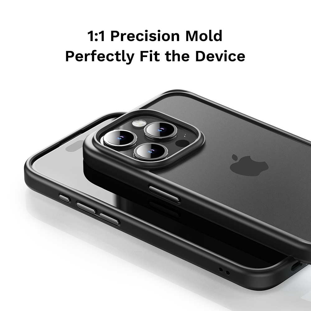 REGO Communication Sdn Bhd - Rock Space | ROCK iPhone 15 Pro & iPhone 15 Pro Max Guard Transparent Anti Drop Case