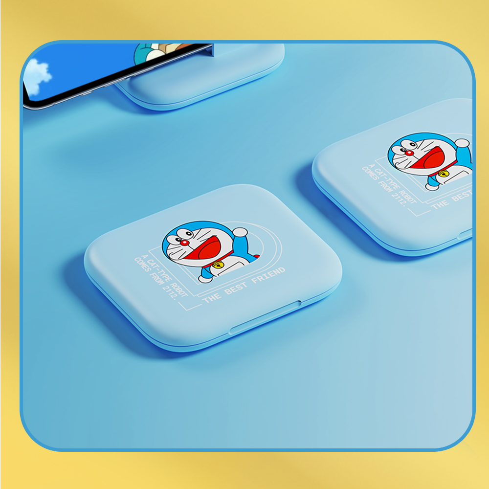 REGO Communication Sdn Bhd - Rock Space | ROCK Doraemon Multifunctional Charging Cable Set Storage Box