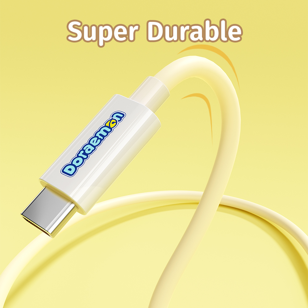 REGO Communication Sdn Bhd - Rock Space | ROCK Doraemon USB Type C Lightning Fast Charge Cable