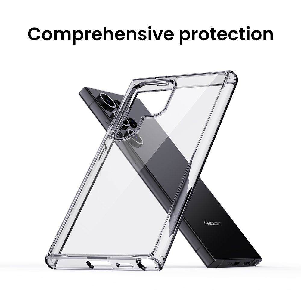 REGO Communication Sdn Bhd - Rock Space | ROCK Crystal Transparent for Samsung Galaxy S24/Galaxy S24+/Galaxy S24 Ultra Protection Case
