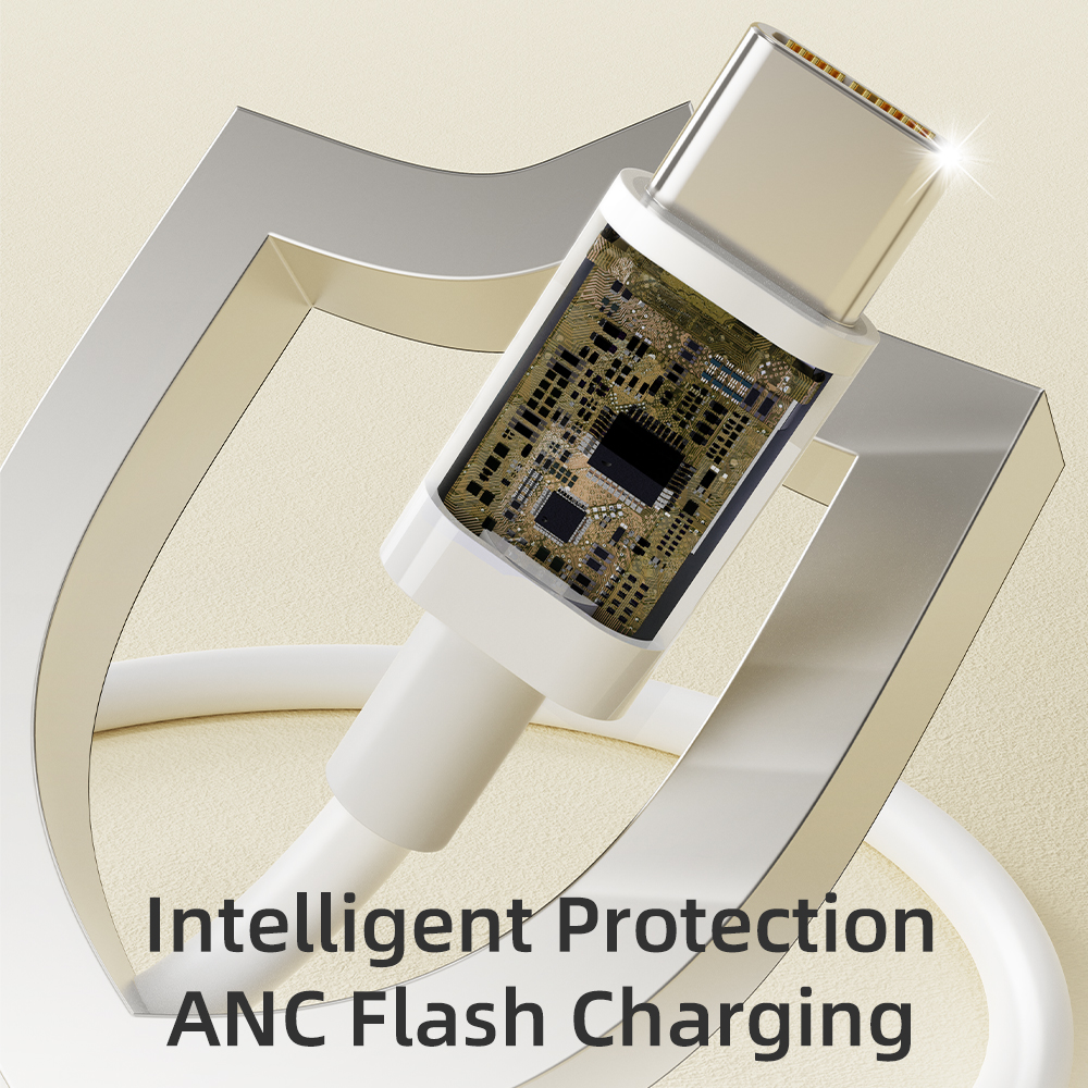 REGO Communication Sdn Bhd - Rock Space | ROCK P8 Basic series Type C to C Charging Cable