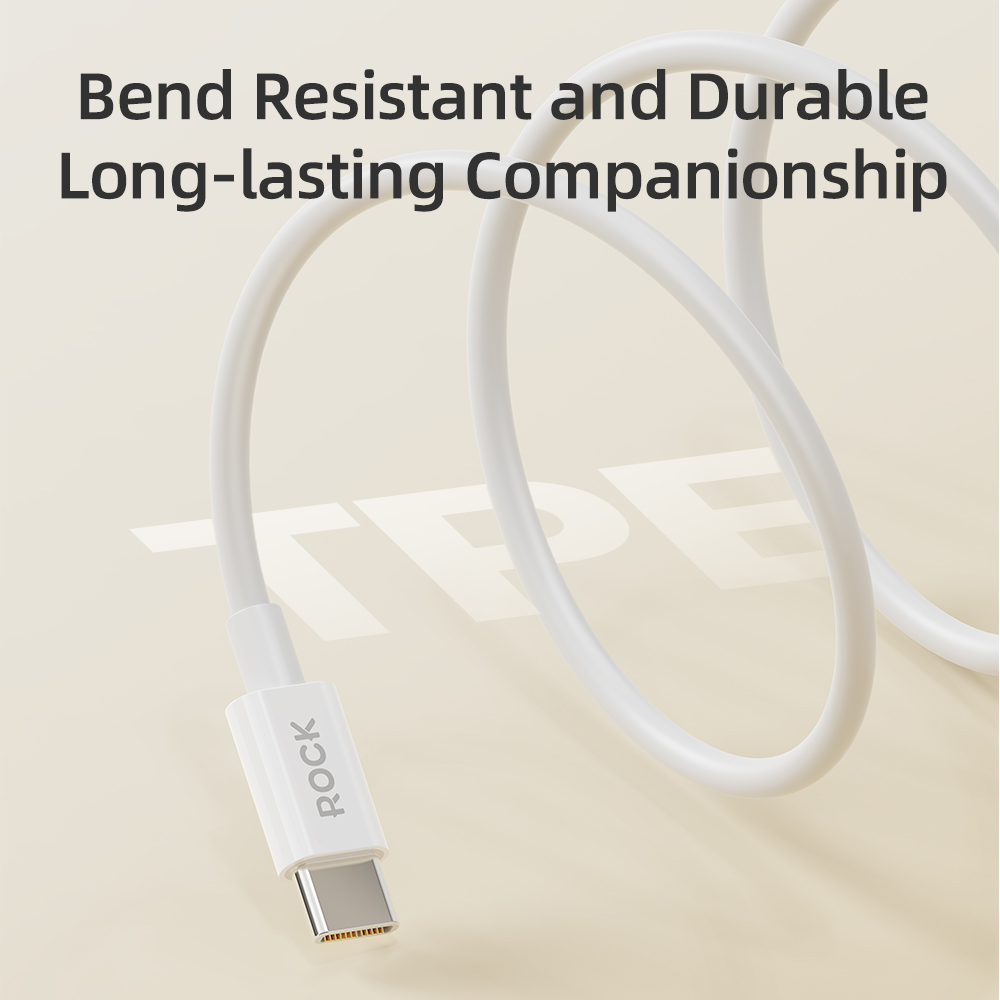 REGO Communication Sdn Bhd - Rock Space | ROCK P8 Basic series Type C to C Charging Cable