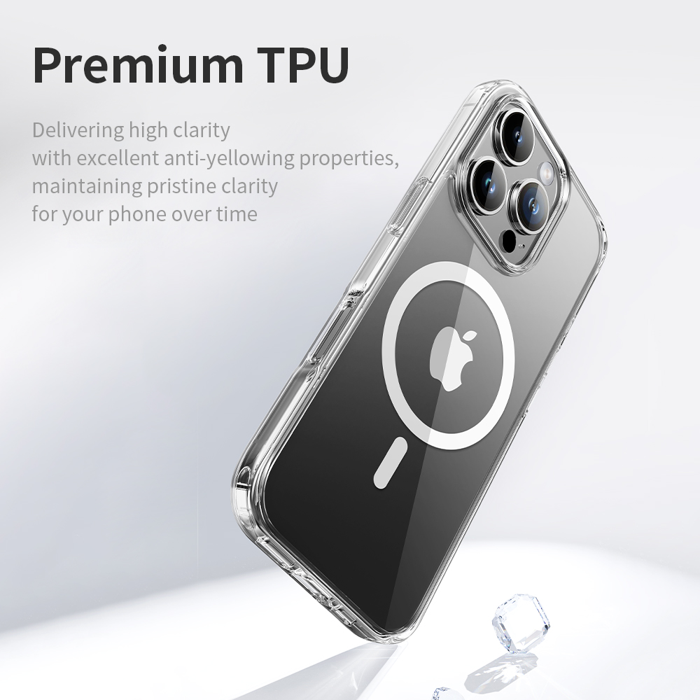REGO Communication Sdn Bhd - Rock Space | ROCK Crystal Magnetic Series iPhone 16/16 Plus/16 Pro/16 Pro Max Protection Case