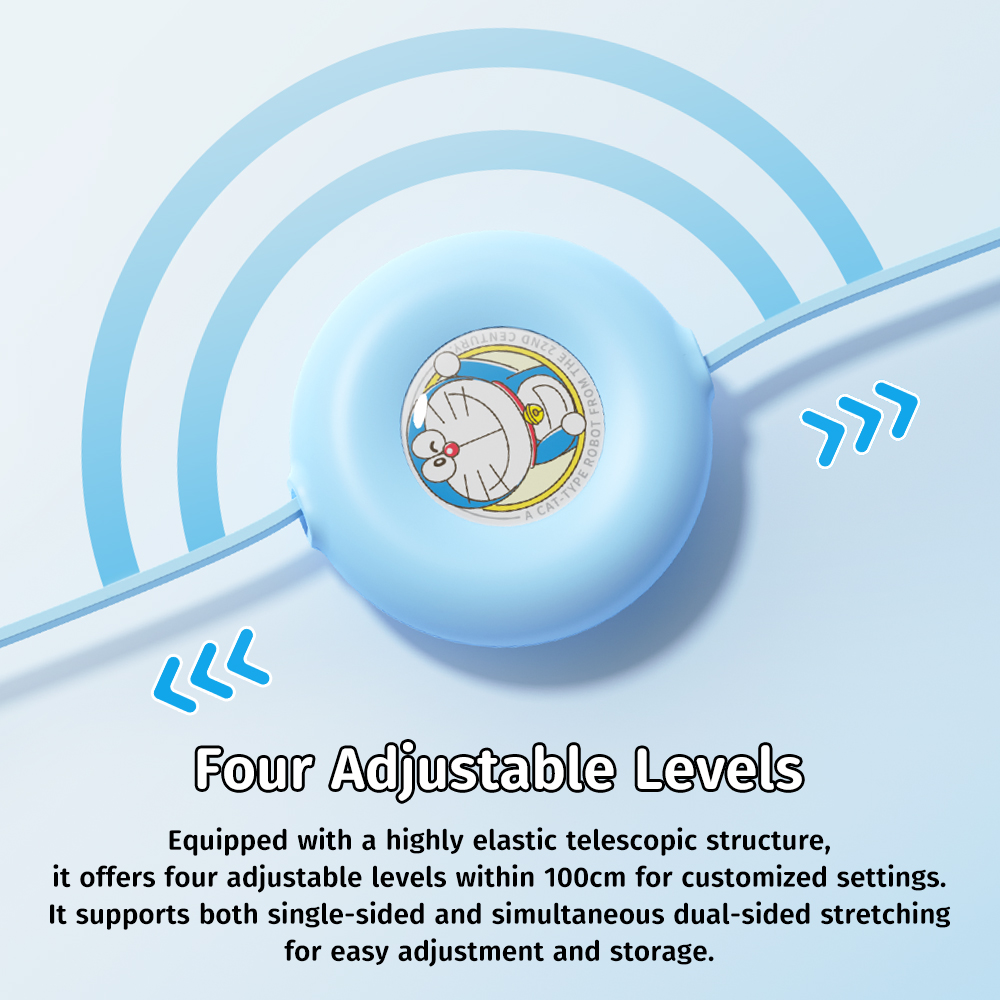 REGO Communication Sdn Bhd - Rock Space | ROCK Doraemon G16 3 in 1 Flexible Retractable Data Cable