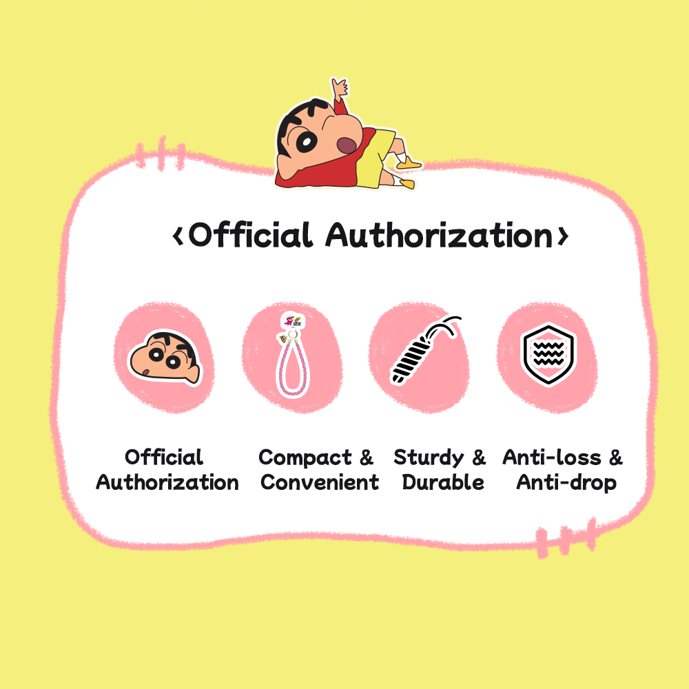 REGO Communication Sdn Bhd - Rock Space | ROCK Crayon ShinChan Wrist Smartphone Lanyard 