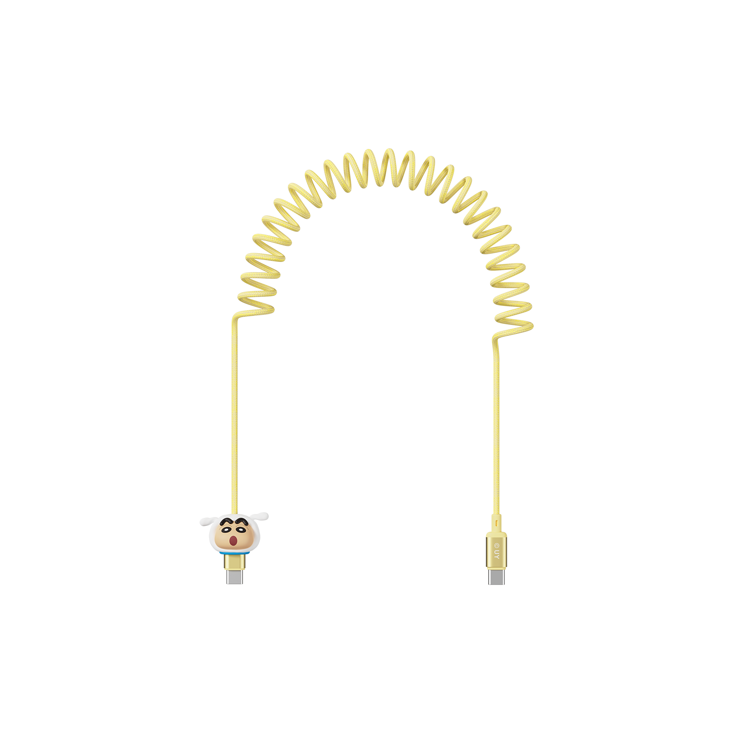 REGO Communication Sdn Bhd - Rock Space | ROCK Crayon ShinChan Shiro Series Spring USB-C Data Cable