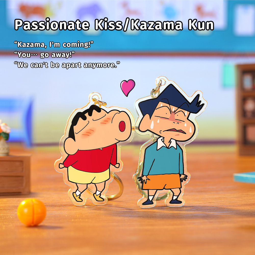 REGO Communication Sdn Bhd - Rock Space | ROCK Crayon ShinChan Acrylic Key Chain Blind Box