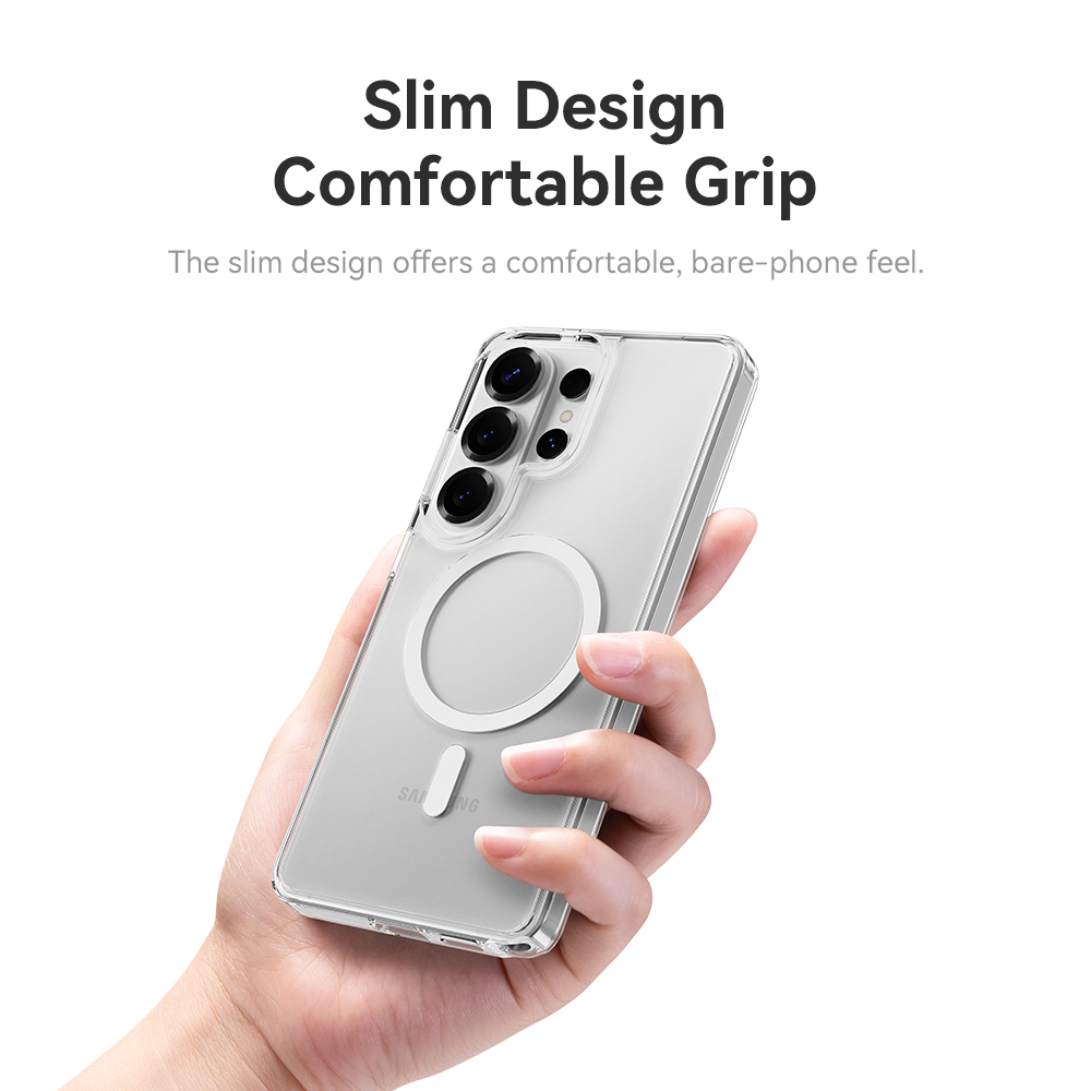 REGO Communication Sdn Bhd - Rock Space | Samsung S26 series Crystal Transparent Magnetic Protection Case